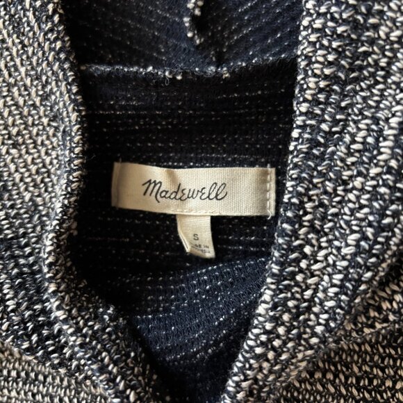 Madewell Marled Mock Neck Pullover Sweater Womens Size S Eclectic Grandpa Preppy - Picture 5 of 14